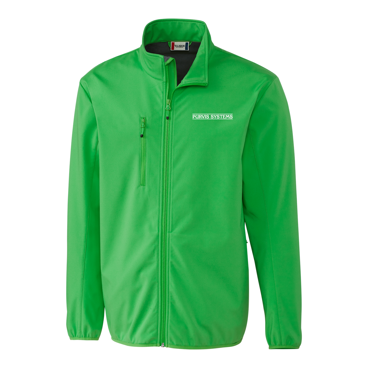 CLIQUE® Trail Eco Stretch Softshell Full Zip Men's Jacket