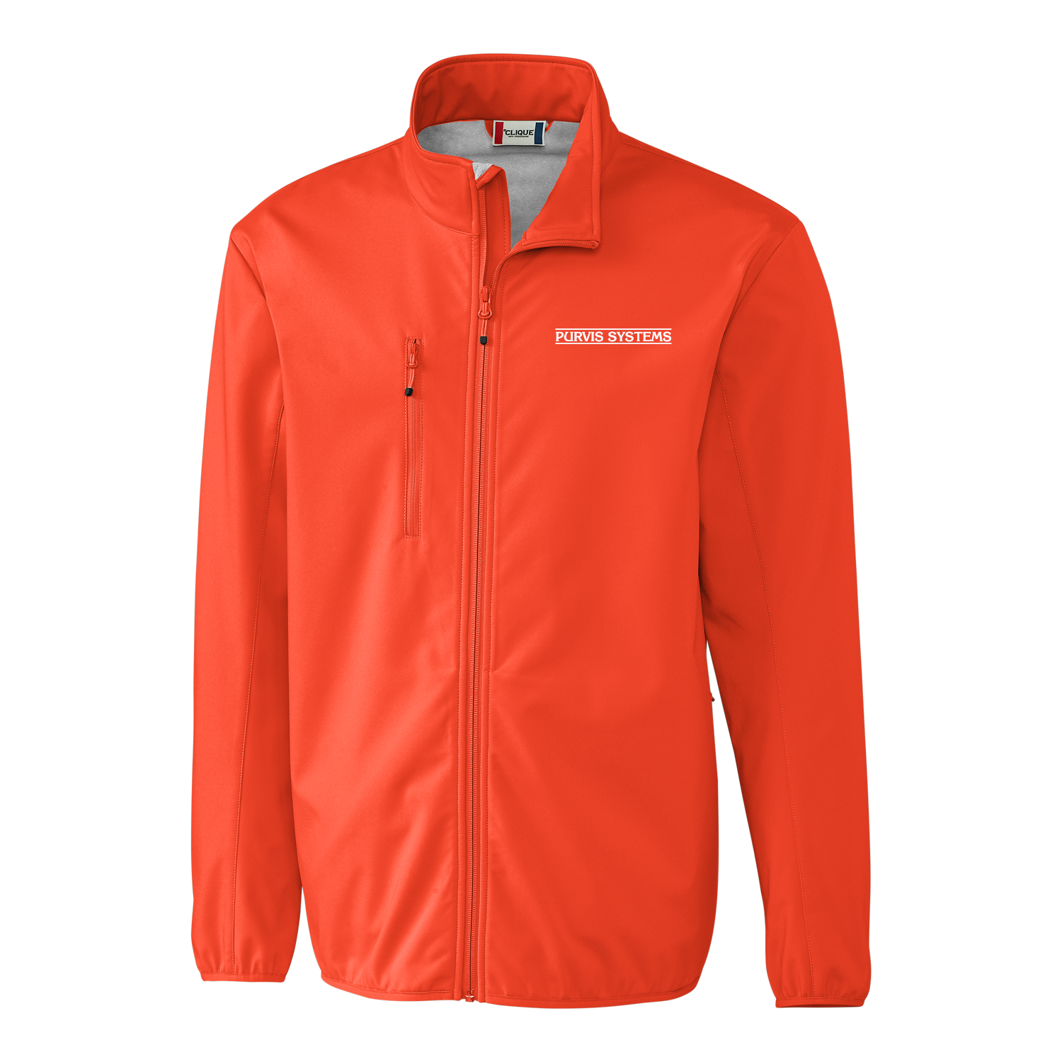 CLIQUE® Trail Eco Stretch Softshell Full Zip Men's Jacket