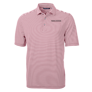 Cutter & Buck® Virtue Eco Pique Stripe Recycled Men's Polo