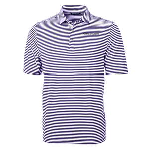 Cutter & Buck® Virtue Eco Pique Stripe Recycled Men's Polo