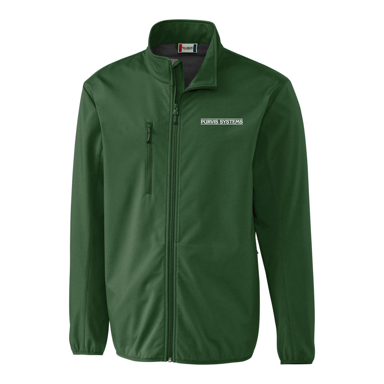 CLIQUE® Trail Eco Stretch Softshell Full Zip Men's Jacket