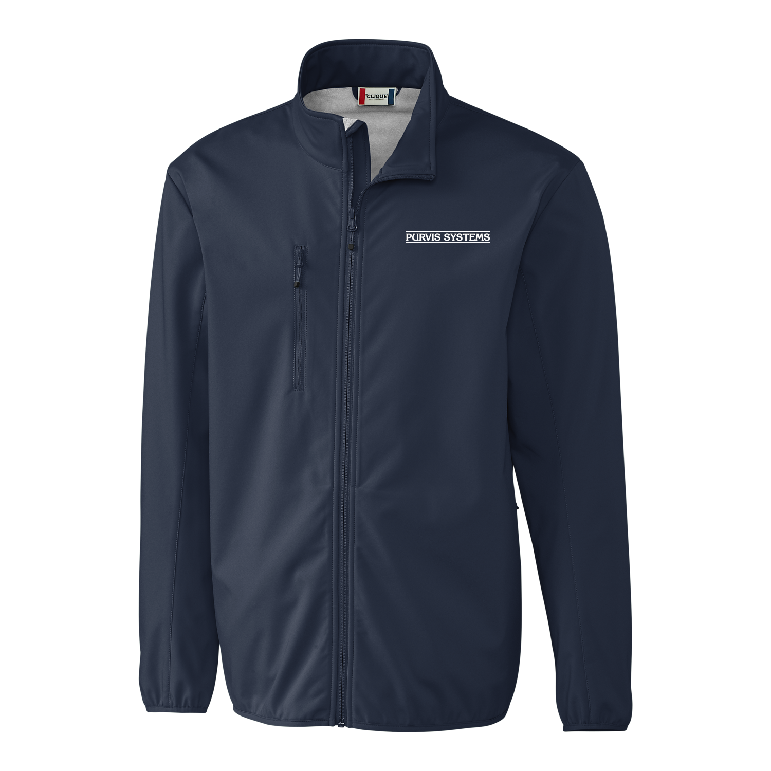 CLIQUE® Trail Eco Stretch Softshell Full Zip Men's Jacket