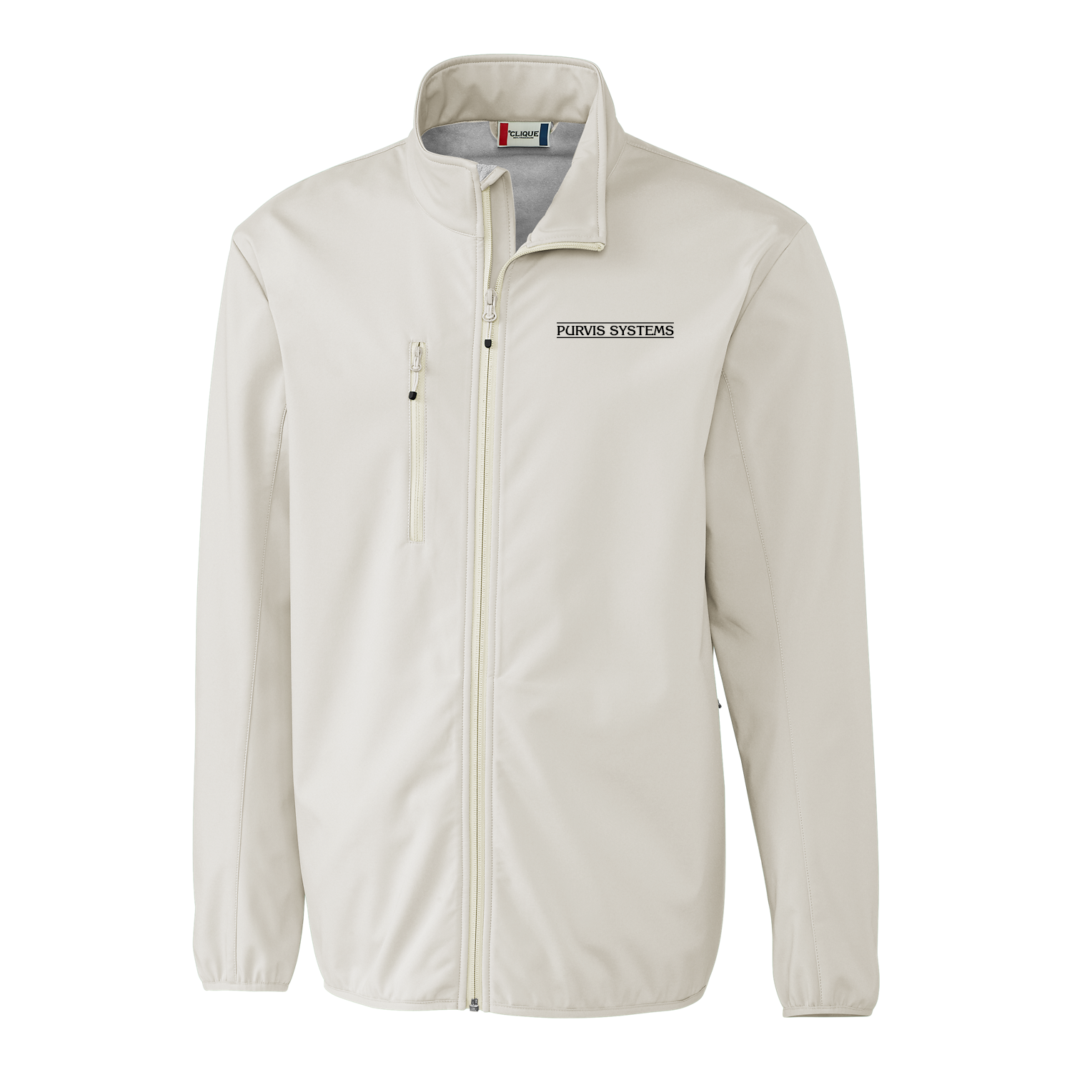 CLIQUE® Trail Eco Stretch Softshell Full Zip Men's Jacket