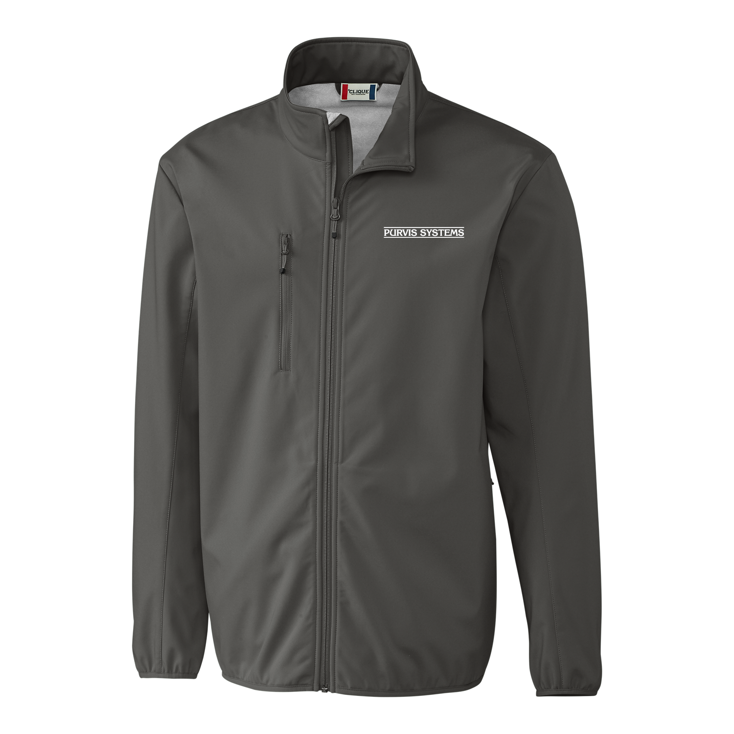 CLIQUE® Trail Eco Stretch Softshell Full Zip Men's Jacket