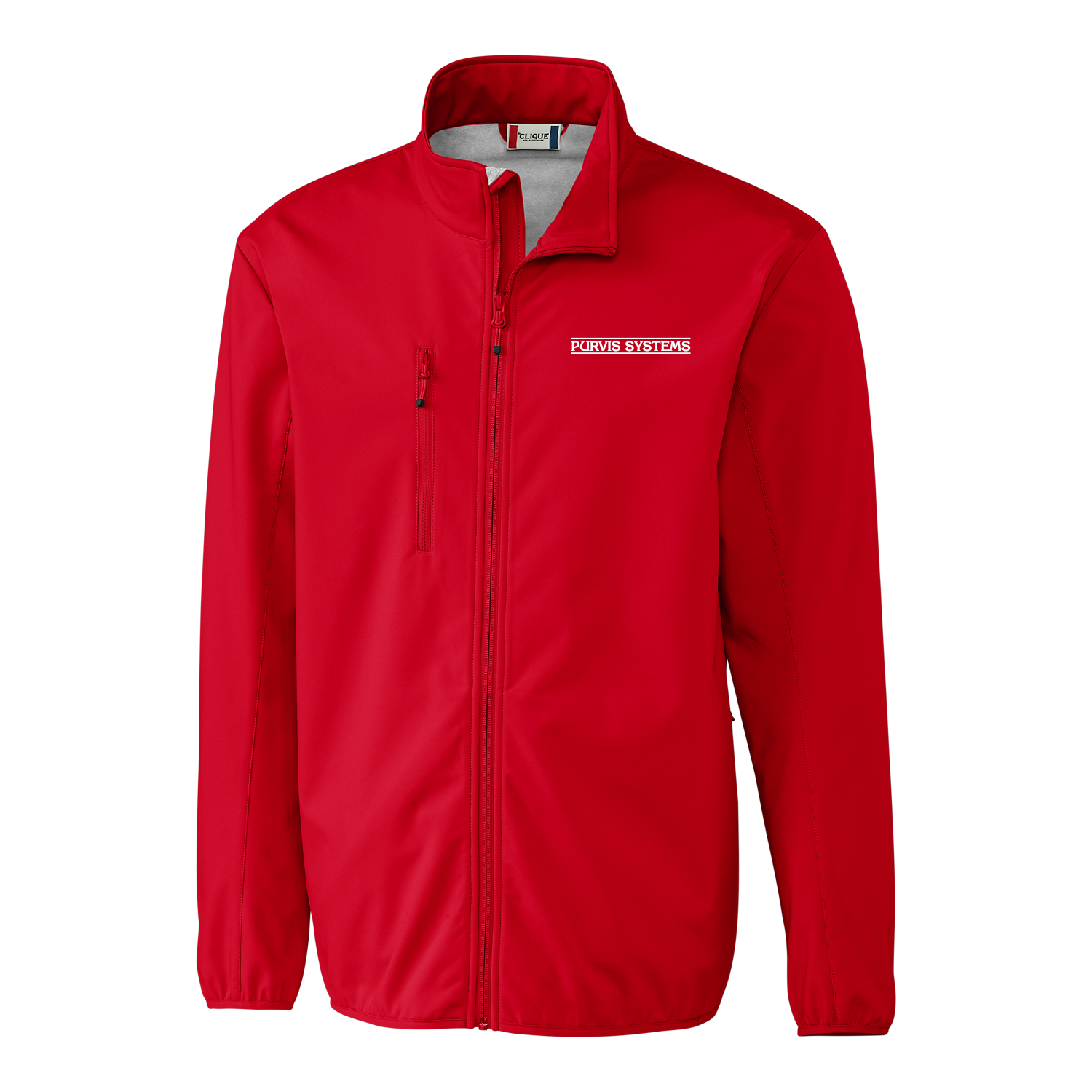 CLIQUE® Trail Eco Stretch Softshell Full Zip Men's Jacket